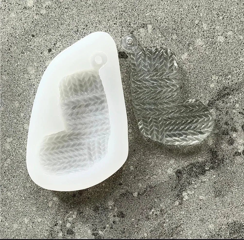Silicone mold — Sock 🎄
